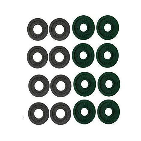 Ader Precision Color 2'' Olympic Iron Plates Set 15kg-30kg (16KG/35 LB)