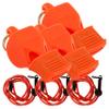 Fox 40 Classic CMG w/Breakaway Lanyard 3 Pack (Orange) view 1