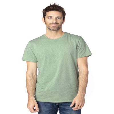 Threadfast Apparel Unisex Ultimate T-Shirt M ARMY HEATHER