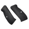 Guuun G10 CZ Grips for CZ 75 Full Size SP-01, Sunburst Texture - Black view 3