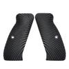 Guuun G10 CZ Grips for CZ 75 Full Size SP-01, Sunburst Texture - Black view 4