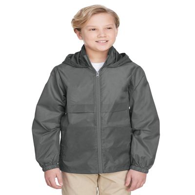 Team 365 Youth Zone Protect Lightweight Jacket M SPORT GRAPHITE