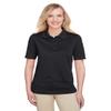 Harriton Ladies' Advantage Snag Protection Plus IL Polo 2XL BLACK view 1