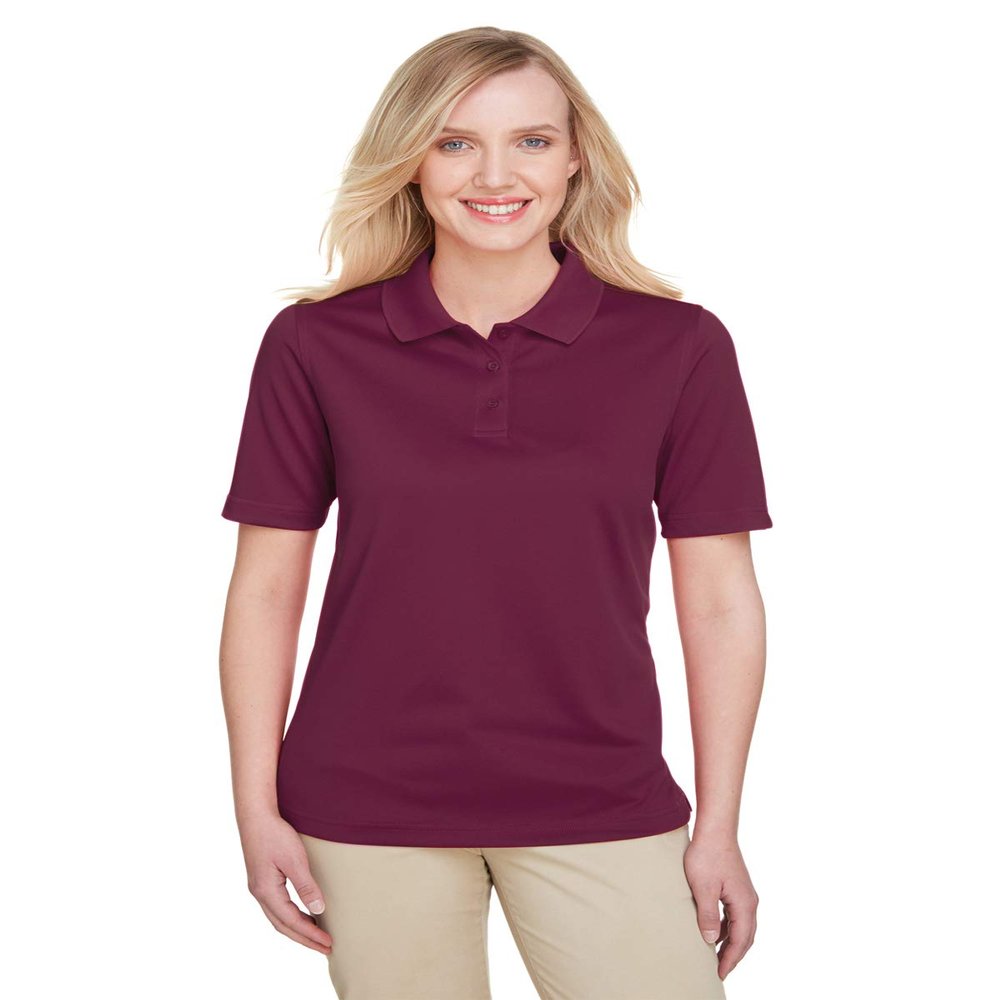 Harriton Ladies' Advantage Snag Protection Plus IL Polo XS MAROON