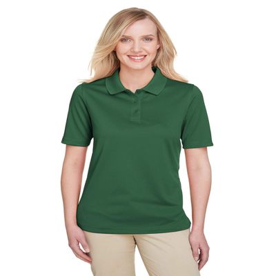 Harriton Ladies' Advantage Snag Protection Plus IL Polo XS DARK GREEN