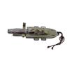 Artenostro Forester UOE Tactical Knife - 5-3/4" Blade - Green-Beige Micarta Handle - Day Forest Camo view 3