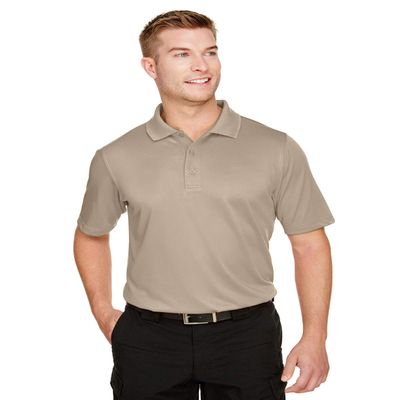 Harriton Men's Advantage Snag Protection Plus IL Polo XL KHAKI