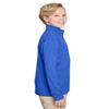 Team 365 Youth Zone Sonic Heather Performance Quarter-Zip M SP ROYAL HEATHER view 2