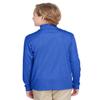 Team 365 Youth Zone Sonic Heather Performance Quarter-Zip M SP ROYAL HEATHER view 3