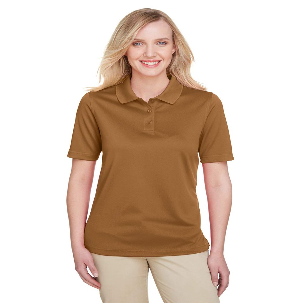 Harriton Ladies' Advantage Snag Protection Plus IL Polo XL DUCK BROWN