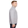 Team 365 Men's Zone Sonic Heather Performance Quarter-Zip 4XL ATHLETIC HEATHER view 3