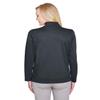 Harriton Ladies' Advantage Snag Protection Plus IL Quarter-Zip XS DARK CHARCOAL view 2