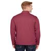 Team 365 Men's Zone Sonic Heather Performance Quarter-Zip S SP MAROON HTHR view 2