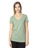 Threadfast Apparel Ladies' Ultimate V-Neck T-Shirt XL ARMY HEATHER view 1