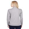 Team 365 Ladies' Zone Sonic Heather Performance Quarter-Zip S ATHLETIC HEATHER view 3