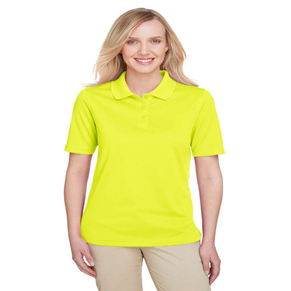 Harriton Ladies' Advantage Snag Protection Plus IL Polo M SAFETY YELLOW