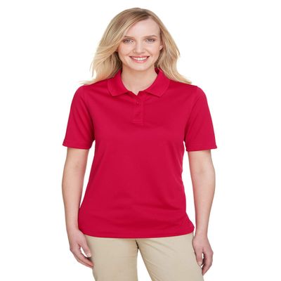 Harriton Ladies' Advantage Snag Protection Plus IL Polo L RED