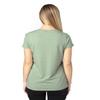 Threadfast Apparel Ladies' Ultimate V-Neck T-Shirt 2XL ARMY HEATHER view 3
