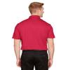 Devon & Jones CrownLux Performance Men's Address Melange Polo 4XL RED HEATHER view 3