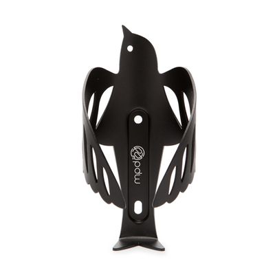 Portland Design Works Water Bottle Cage - Lightweight Water Bottle Holder for Bikes, Sparrow Cage, Black