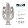 Portland Design Works Water Bottle Cage - Lightweight Water Bottle Holder for Bikes, Sparrow Cage, Silver view 3