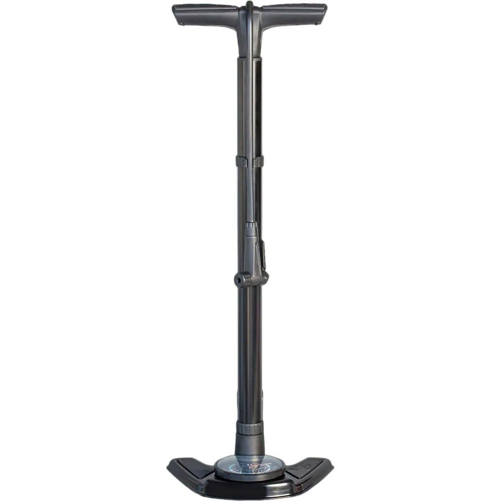 PRO Team Tubeless Floor Pump Black, One Size