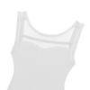 Freebily Kid Girls Floral Sequin Sleeveless Tank Leotard Modern Dance Contemporary Lyrical Dress Dancewear Costume Maxi Skirt Maxi Skirt White Mesh Splice 6 view 4