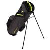 Orlimar SRX 7.4 Golf Stand Bag, Charcoal/Lime Lightweight Golf Club Bag for Men & Women with 7 Way Divider Top 4 Zippered Pockets Rain Hood Cover Padded Double Carry Strap view 3