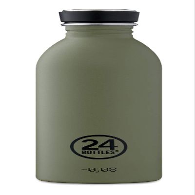 24BOTTLES Urban drinking bottle 500 ml Daily usage Black,Olive Stainless steel
