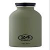 24BOTTLES Urban drinking bottle 500 ml Daily usage Black,Olive Stainless steel view 1