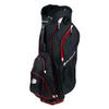 Orlimar CRX 14.6 Golf Cart Bag, Black/Red Lightweight Golf Club Bag for Men with Cooler Pocket Built in 14 Way Divider Top 6 Zippered Pockets Rain Hood Cover Padded Double Carry Strap view 1