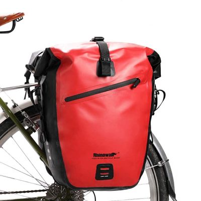 Rhinowalk Bike Bag Waterproof Bike Pannier Bag 27L,(for Bicycle Cargo Rack Saddle Bag Shoulder Bag Laptop Pannier Rack Bicycle Bag Professional Cycling Accessories)
