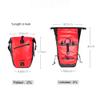 Rhinowalk Bike Bag Waterproof Bike Pannier Bag 27L,(for Bicycle Cargo Rack Saddle Bag Shoulder Bag Laptop Pannier Rack Bicycle Bag Professional Cycling Accessories) view 2