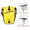Rhinowalk Bike Bag Waterproof Bike Pannier Bag 27L for Bicycle Cargo Rack Saddle Bag Shoulder Bag Laptop Pannier Rack Bicycle Bag Professional Cycling Accessories-Yellow view 4