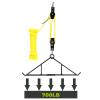 Highwild Game Hanging Gambrel & Hoist Kit with Pulleys & Rope - Deer Hanging Kit Max to 700 LB view 1