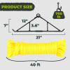 Highwild Game Hanging Gambrel & Hoist Kit with Pulleys & Rope - Deer Hanging Kit Max to 700 LB view 2