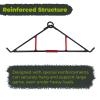 Highwild Game Hanging Gambrel & Hoist Kit with Pulleys & Rope - Deer Hanging Kit Max to 700 LB view 4