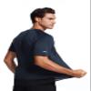 Akilex Mens Running Dry Fit T-Shirt Athletic Outdoor Short Sleeve Comfortable Sports Top view 3
