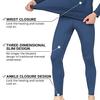 HEROBIKER Mens Thermal Underwear Set Skiing Winter Warm Base Layers Tight Long Johns Top & Bottom Set with Fleece Lined Blue XL view 3