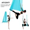 Aerial Yoga Hammock L:5M W:2.8M Aerial Pilates Silk Yoga Swing Set with 2000 Ibs Load Include Daisy Chain, Pose Guide view 2