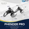PHENDER PRO - 3/8'' Quick-Release Fender Holder Pin Docking | Easy to Use, 316 Stainless Steel, Corrosion Resistance view 2