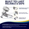 PHENDER PRO - 3/8'' Quick-Release Fender Holder Pin Docking | Easy to Use, 316 Stainless Steel, Corrosion Resistance view 4