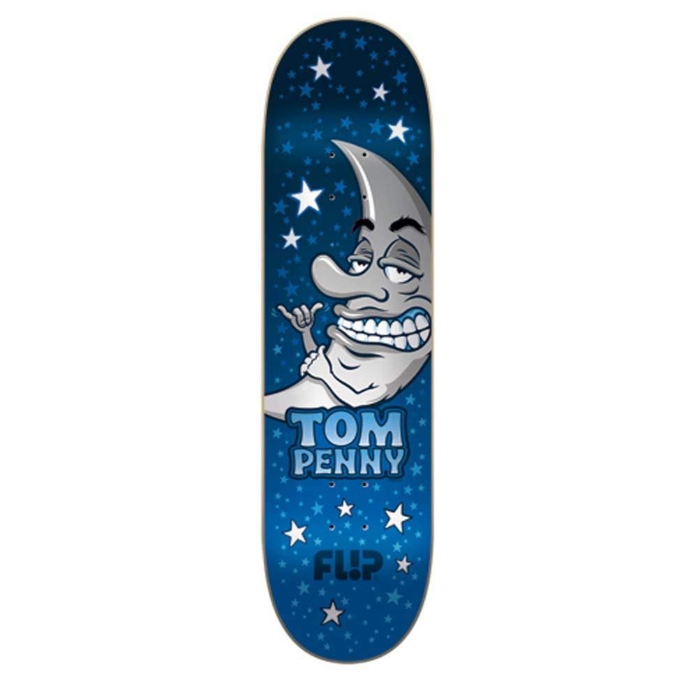 Flip Penny Lunar 7.75" Skateboard Deck - Colourful, One Size