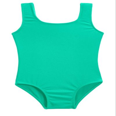City Threads Girls One Piece Swimsuit UPF 50+ Comfortable Durable Soft Made in USA, Aqua, 12-18 Months