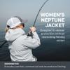 Grundns Womens Neptune Commercial Fishing Jacket | Waterproof, Adjustable, Black, Small view 2