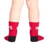 Sock It to Me, Toddler Children's Crew Socks: Multi Player - Red - Fits Kids Ages 1-2 view 2
