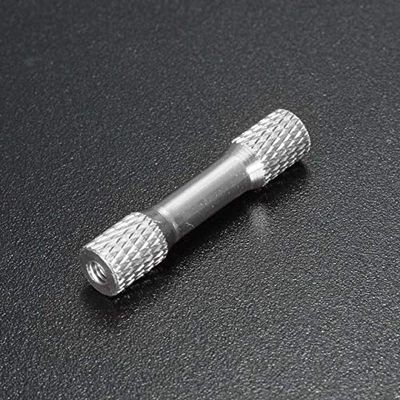 ShineBear 10Pcs/Set M3AR3 M3 35mm Aluminum Alloy Knurled Standoff for FPV RC Multicolor Colorful Purple Red Blue Green Pink Orange Gold - (Color: Silver)