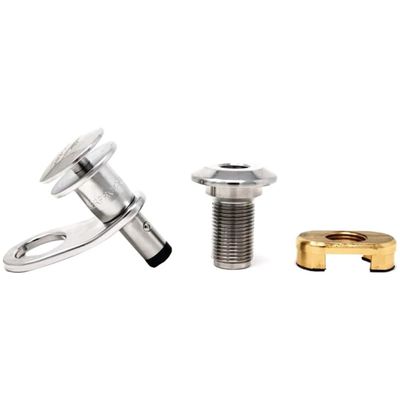 PHENDER PRO - 3/8'' Quick-Release Fender Set with Ergonomic Design | 316 Stainless Steel for Ultimate Corrosion Resistance (1 Receiver, 1 Pin)