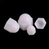 ShineBear M6 M8 M10 M12 White Dome Bolt Nut Protection Caps Cover Hex Hexagon Nuts Cap Nuts Protection Cover Nuts 10pcs - (Size: M12) view 3