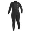 O'Neill Women's Epic 4:3mm Back Zip Full Wetsuit, Durable Warmth with Good Flexibility for Surfing and All Water Activities, Black/Black/Black, 12 Tall view 2